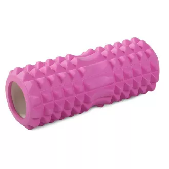 Role de masaj fitness ROLLER YOGA 32x13cm, roșu