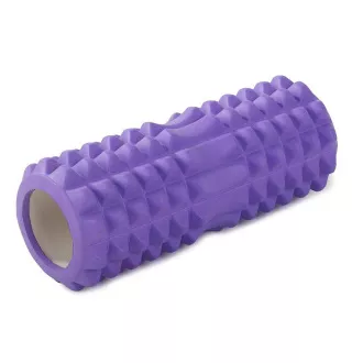 Role de masaj fitness ROLLER YOGA 32x13cm, Violet