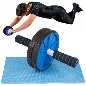 Roată de fitness RX-175, albastru, Albastru