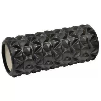 Cilindru de masaj fitness ENERO FIT 33x14cm, roz deschis