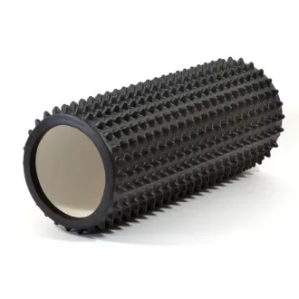 Cilindru de masaj fitness cu vârfuri mici ENERO FIT 33x14cm, negru Cilindru de masaj fitness cu vârfuri mici ENERO FIT 33x14cm, negru