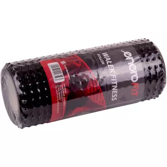 Cilindru de masaj fitness cu vârfuri mici ENERO FIT 33x14cm, negru Cilindru de masaj fitness cu vârfuri mici ENERO FIT 33x14cm, negru