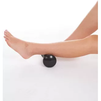 Cilindru de masaj ENERO FIT 17x8,5cm, negru
