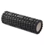 Rolă de masaj fitness 30x10 cm, Neagră