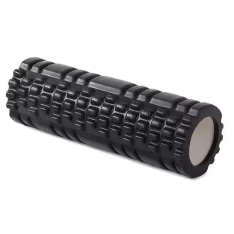 Rolă de masaj fitness 30x10 cm, Neagră