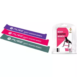 Set bandă de rezistență Pure 2 pentru femei, 3 buc