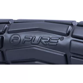 Rolă de masaj fitness PURE 2 IMPROVE 36x14 cm, Neagră