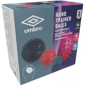 UMBRO Mingi de masaj cu vârfuri, 3 buc
