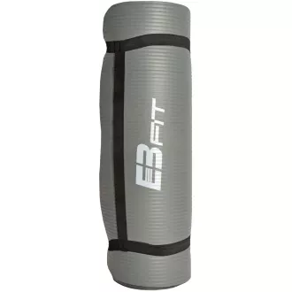 Covoraș antiderapant pentru exerciții de fitness, 1,5 cm, gri Covoraș antiderapant pentru exerciții de fitness, 1,5 cm, gri