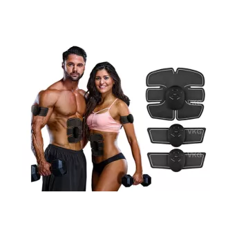 EMS exerciții electrice pentru abdomen, coapse și brațe   controler