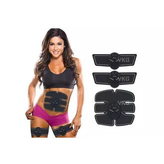 EMS exerciții electrice pentru abdomen, coapse și brațe   controler