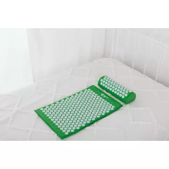 Covoraș de exerciții Acupressure PREMIUM cu pernă 67x42x2 cm, negru Covoraș de exerciții Acupressure PREMIUM cu pernă 67x42x2 cm, negru