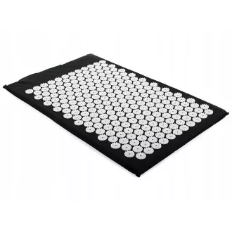 Covoraș de exerciții Acupressure PREMIUM cu pernă 67x42x2 cm, negru Covoraș de exerciții Acupressure PREMIUM cu pernă 67x42x2 cm, negru