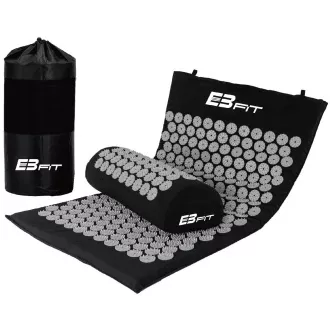 Covoraș de exerciții Acupressure PREMIUM cu pernă 67x42x2 cm, kaki camuflaj