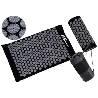 Covoraș de exerciții Acupressure PREMIUM cu pernă 67x42x2 cm, kaki camuflaj