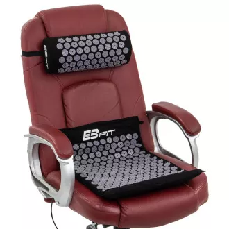 Covoraș de exerciții Acupressure PREMIUM cu pernă 67x42x2 cm, kaki camuflaj