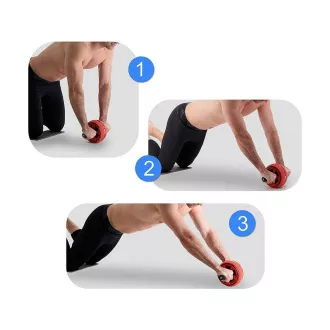 Roata de exerciții abdominale   Pad