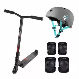 Set avantajos de freestyle cu protecții MOVINO TYRO BLACK