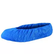 Huse pentru pantofi CPE folie - albastru 100buc
