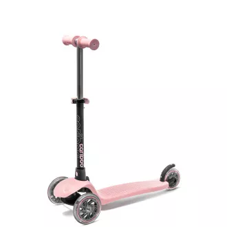 Trotinetă cu trei roți Cariboo Twist 3in1 cu roți cu LED-uri, roz Trotinetă cu trei roți Cariboo Twist 3in1 cu roți cu LED-uri, roz