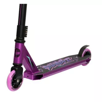 Trotinetă freestyle Story Bandit DOS Stunt, Negru violet