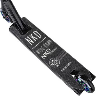 Freestyle scuter NKD Rally V4 Black Rainbow Freestyle scuter NKD Rally V4 Black Rainbow