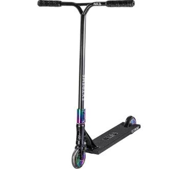 Trotineta Freestyle NKD Extreme, Negru-curcubeu