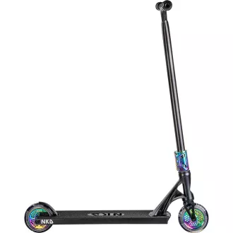 Trotineta Freestyle NKD Extreme, Negru-curcubeu