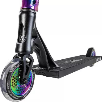 Trotineta Freestyle NKD Extreme, Negru-curcubeu