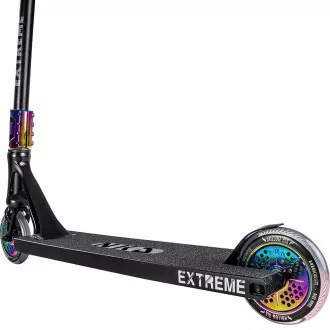 Trotineta Freestyle NKD Extreme, Negru-curcubeu