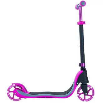 Trotineta pentru copii Story Flow Light Kids cu roti luminoase, roz