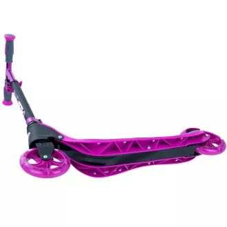 Trotineta pentru copii Story Flow Light Kids cu roti luminoase, roz