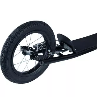 Trotineta pentru copii Story One Air cu roti gonflabile, neagra Trotineta pentru copii Story One Air cu roti gonflabile, neagra