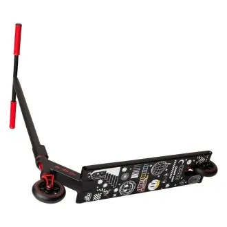 Trotinetă freestyle NKD Mono, Negru-Roșu Trotinetă freestyle NKD Mono, Negru-Roșu
