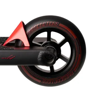 Trotinetă freestyle NKD Mono, Negru-Roșu Trotinetă freestyle NKD Mono, Negru-Roșu