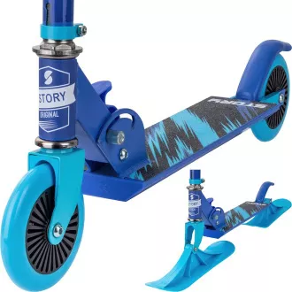 Trotineta pliabila Story Freshie 2in1, albastra