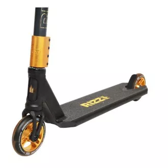 Trotinetă freestyle NKD Rizz Stunt, Negru-auriu
