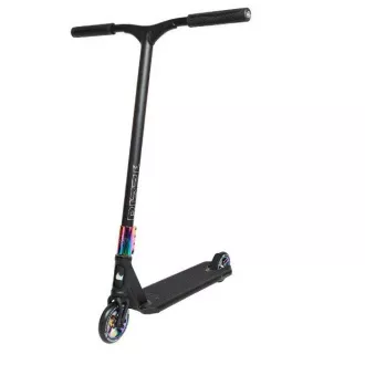 Trotinetă freestyle NKD Rizz Stunt, Negru-curcubeu
