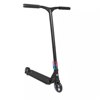 Trotinetă freestyle NKD Rizz Stunt, Negru-curcubeu