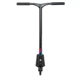 Trotinetă freestyle NKD Rizz Stunt, Negru-curcubeu