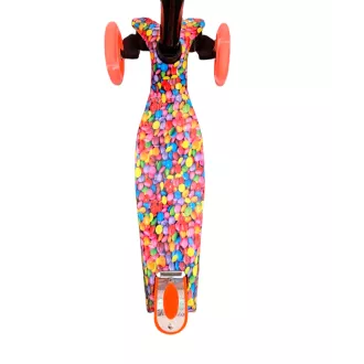 Scuter cu trei roți MAXI SCOOTER cu roți luminoase, BONBON sau