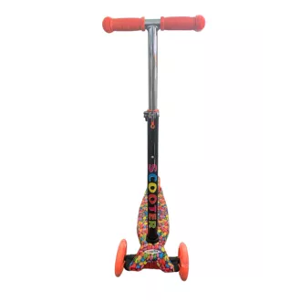 Scuter cu trei roți MAXI SCOOTER cu roți luminoase, BONBON sau