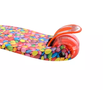 Scuter cu trei roți MAXI SCOOTER cu roți strălucitoare, BONBON
