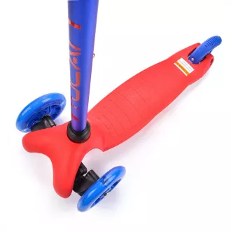 Scuter cu trei roți MTR MINI SCOOTER BLUSH, roți cu LED-uri