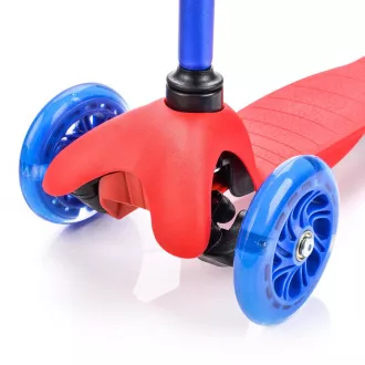 Scuter cu trei roți MTR MINI SCOOTER BLUSH, roți cu LED-uri