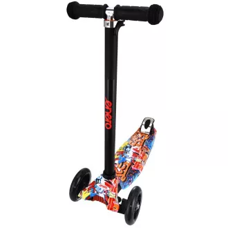 Scuter cu trei roți pentru copii MAXI SCOOTER STREET-ART