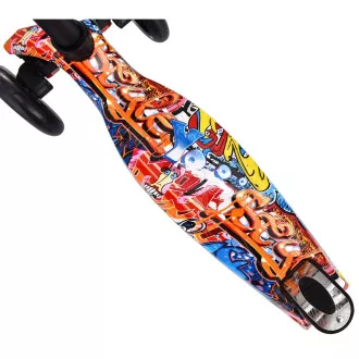 Scuter cu trei roți pentru copii MAXI SCOOTER STREET-ART