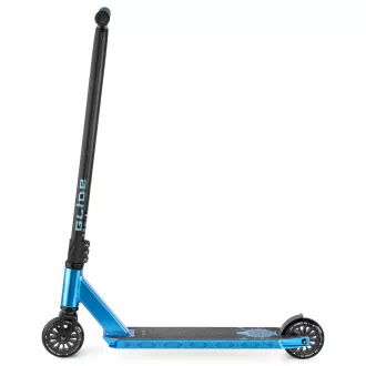 Scuter Freestyle MOVINO Stunt GLIDE, albastru metalizat Scuter Freestyle MOVINO Stunt GLIDE, albastru metalizat