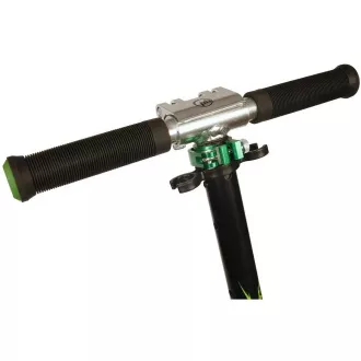 Trotinetă PB SKULL 2023 cu suport, 200mm, negru-verde