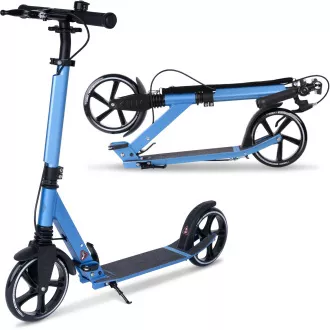 Scuter pliabil MOVINO City Comfort , negru - Blue Edition Scuter pliabil MOVINO City Comfort , negru - Blue Edition